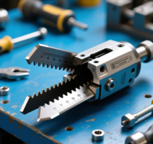 What materials can a hydraulic internal cutting tool cut?
