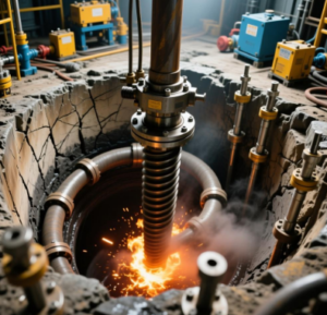 Impact of Over-flush on Cementing Quality and Solutions During cementing operations, the slurry should be accurately positioned according to the design to ensure wellbore sealing and the safety of subsequent operations. However, if over-flush occurs during construction, and the slurry front breaks through the predetermined cementing section, it will affect the cementing effect to varying degrees, and may even lead to a decline in the long-term performance of the wellbore. Therefore, it is necessary to systematically explain the quality risks, formation factors, and optimization measures caused by over-flush in order to reduce hidden dangers and improve construction stability in actual cementing. Cementing Quality Hazards Caused by Over-flush Affecting Effective Sealing Between Casing and Wellbore: When the slurry exceeds the design position, it will change the sealing pattern between the casing and the formation in the wellbore. Uneven slurry distribution will cause localized insufficient sealing, resulting in unfilled areas in the annulus outside the casing. These voids may become fluid migration paths, affecting the long-term sealing effect of the wellbore. In high-pressure oil and gas formations, this risk is more pronounced, not only reducing cementing reliability but also potentially creating additional difficulties for later production enhancement or well workover operations. Over-flushing can damage the integrity of the cement sheath: After over-flushing, the cement sheath in the cementing section may exhibit uneven thickness and poor interfacial bonding. When the cement sheath is subjected to uneven stress after formation, it is more prone to micro-cracks under pressure changes. These cracks reduce the wellbore's pressure-bearing capacity and may accelerate cement sheath degradation in deep and high-temperature wells, affecting wellbore stability. Therefore, over-flushing is not only a construction deviation issue but also has a profound impact on the long-term health of the wellbore. The Impact of Construction Control Factors on Over-flushing Pump pressure fluctuations cause uncontrolled slurry front advancement: In cementing operations, steady-state pump pressure is crucial for ensuring uniform slurry advancement. If the pump pressure suddenly increases, the slurry flow velocity will increase accordingly, making it easier to extend beyond the target annulus; if the pump pressure changes frequently, it may also create a recursive and irregular flow pattern within the wellbore, causing the slurry front position to lose stability. Therefore, improper pump pressure control is one of the important operational factors causing over-flushing. Unstable displacement velocity leads to increased propulsion inertia: Displacement velocity determines the propulsion power of the slurry. If the speed is too fast or unevenly adjusted, the slurry will accelerate forward due to inertia, causing it to exceed the designed dwell point. Fluctuations in speed can also lead to localized turbulence in the wellbore, increasing the probability of cementing zone deviation. Therefore, precise speed adjustment during construction is a crucial step in reducing over-rush. Technological and Management Measures to Reduce Over-rush Adapting Slurry Properties: To avoid over-rush, the slurry should be optimized based on wellbore conditions, drilling fluid density, and formation pressure. Appropriately increasing the slurry viscosity can reduce its flow rate, making the slurry front easier to control; rationally adjusting the density can reduce pressure differences between fluids, fundamentally reducing the risk of sudden surges. Furthermore, optimizing rheology can make slurry propulsion smoother, thereby reducing the risk of over-rush caused by uneven flow patterns. Enhancing Construction Monitoring and Real-time Control Capabilities: By monitoring key parameters such as pump pressure, displacement, back pressure, and flow rate in real time, abnormalities in the propulsion speed can be identified promptly, allowing for early adjustments to the construction strategy. If the monitoring system has dynamic predictive capabilities, it can intervene in advance based on trend changes, effectively controlling the slurry within the designed location. Furthermore, strengthening standardized training for construction personnel can effectively reduce over-flushing caused by human factors. Conclusion Over-flushing has a long-term and insidious impact on cementing quality; therefore, a strict control system must be established during cementing operations. From slurry formulation, pump pressure and speed management to real-time monitoring and personnel execution, every link directly affects the cementing effect. By optimizing process measures and management procedures, over-flushing can be effectively reduced, ensuring stable and reliable cementing quality.