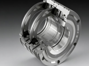 Where is the dry gas seal installed on a compressor?