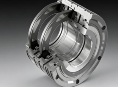 Where is the dry gas seal installed on a compressor?