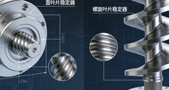 Advantages and Disadvantages of Straight Blade and Helical Blade Stabilizers
