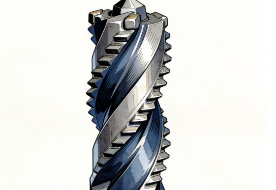 What are oil drill bits made of?