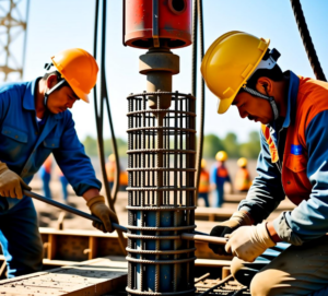 Equipment foundation construction requirements
