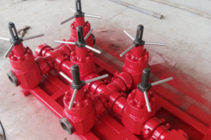 What to do if the drilling fluid manifold is clogged?