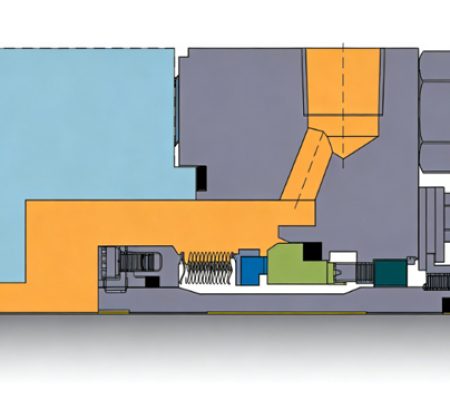 Single end bellows seal
