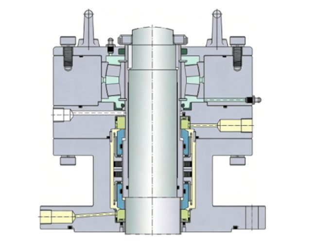 Sealing for high pressure vessels